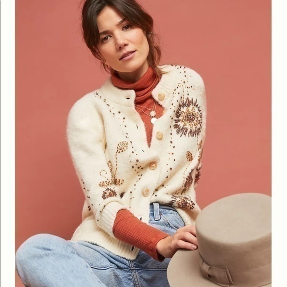 Anthropologie Tuileries Cardigan